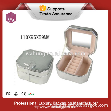Antique luxury leather gift jewelry packaging box